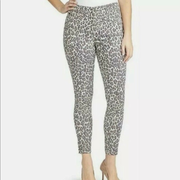 Woman’s Nine West slim fit Printed Gramercy Ankle Jeans size 12 - Picture 1 of 16
